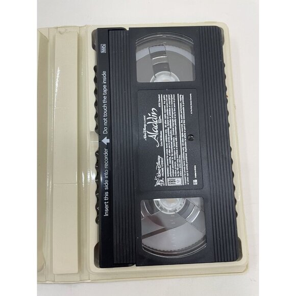 Disney Black Diamond VHS Aladdin 1993 Classic Film Collectible - Picture 3 of 8